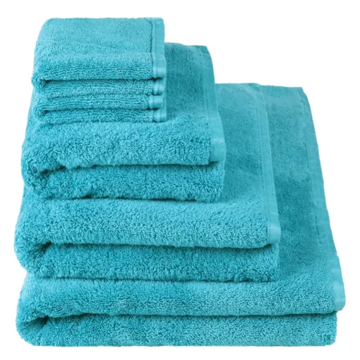 Designers Guild - Loweswater - Aqua (økologisk bomuld)