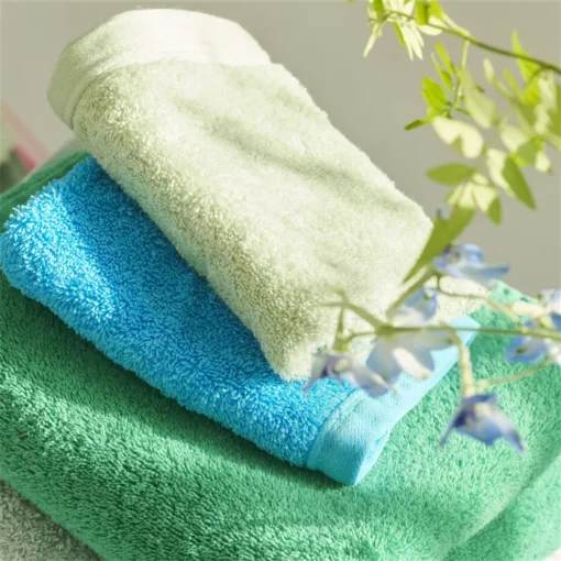 Designers Guild - Loweswater - Aqua (økologisk bomuld) - Image 2