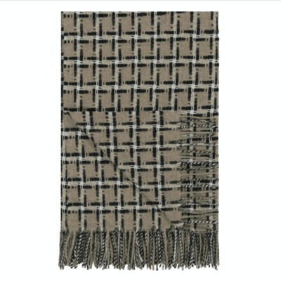 Clarendon Naturligt Merino Uldtæppe